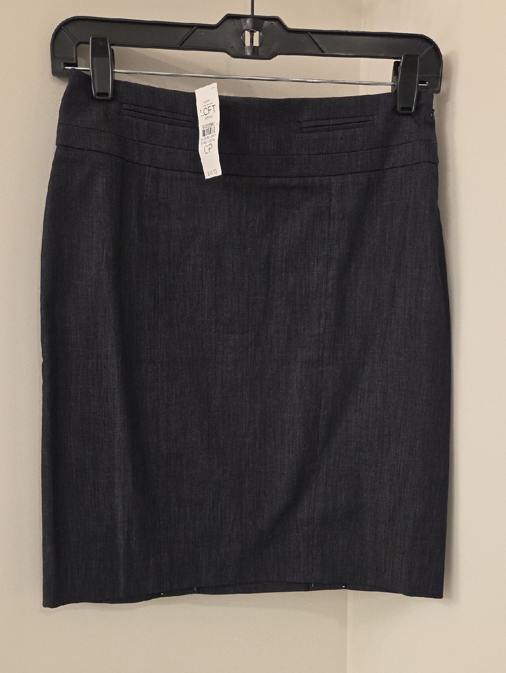 LOFT Dark Gray Pencil Skirt - Sleek Professional Staple